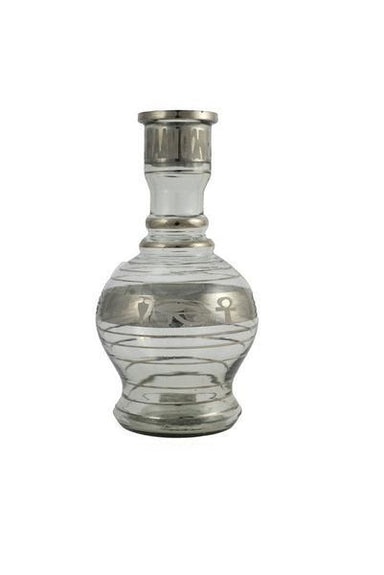 Khalil Mamoon Jumbo Shisha Vase - Silver - shishagear london uk