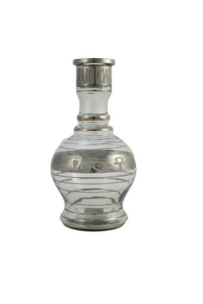 Khalil Mamoon Jumbo Egyptian Style Hookah Vase Silver