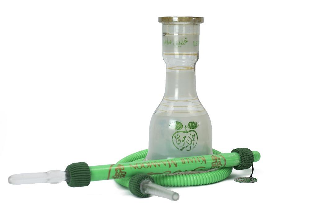 Khalil Mamoon Apple Base with Laminate Hose Bundle - shishagear london uk