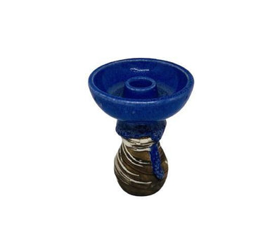 Kolos Harunta Hookah Bowl - Rustic Blue - shishagear - UK