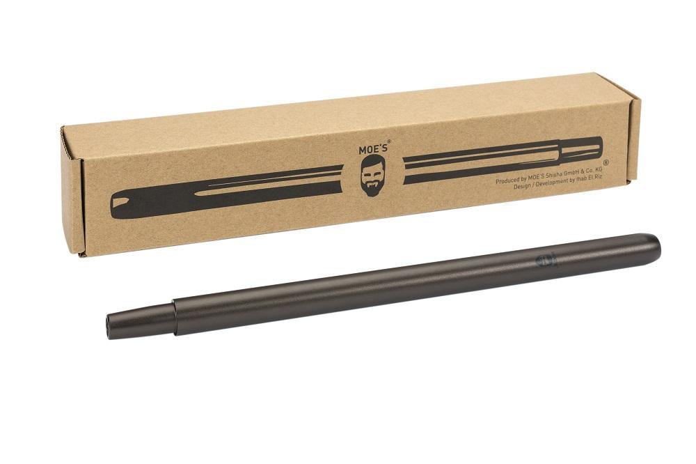 MOE'S WANTED Anthracite Matt Mouthpiece - shishagear - UK