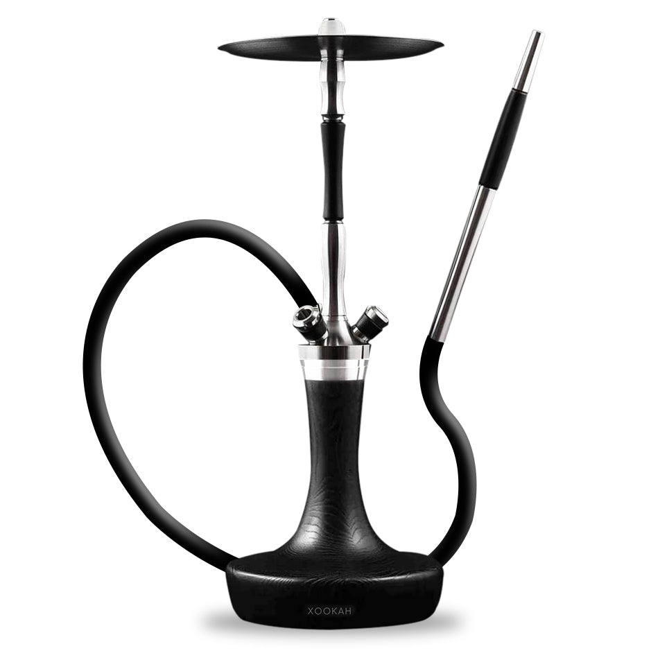 Union Hookah Fibonacci Wood Ash Black