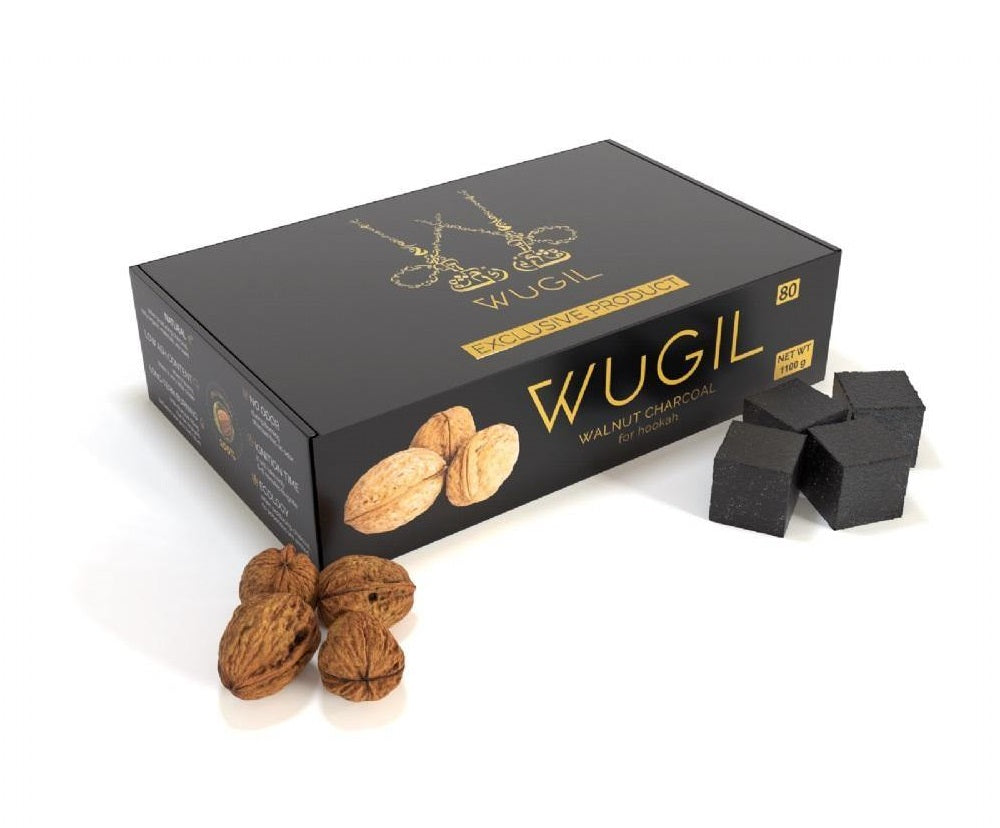 Wugil Walnut Charcoal - 1kg (25mm)