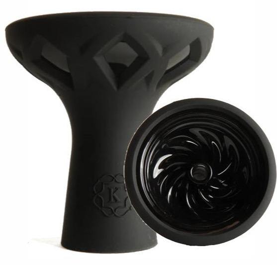 Kaloud Samsaris Lapis Black Ceramic Hybrid Bowl for Lotus 1 & 1+ - shishagear - UK