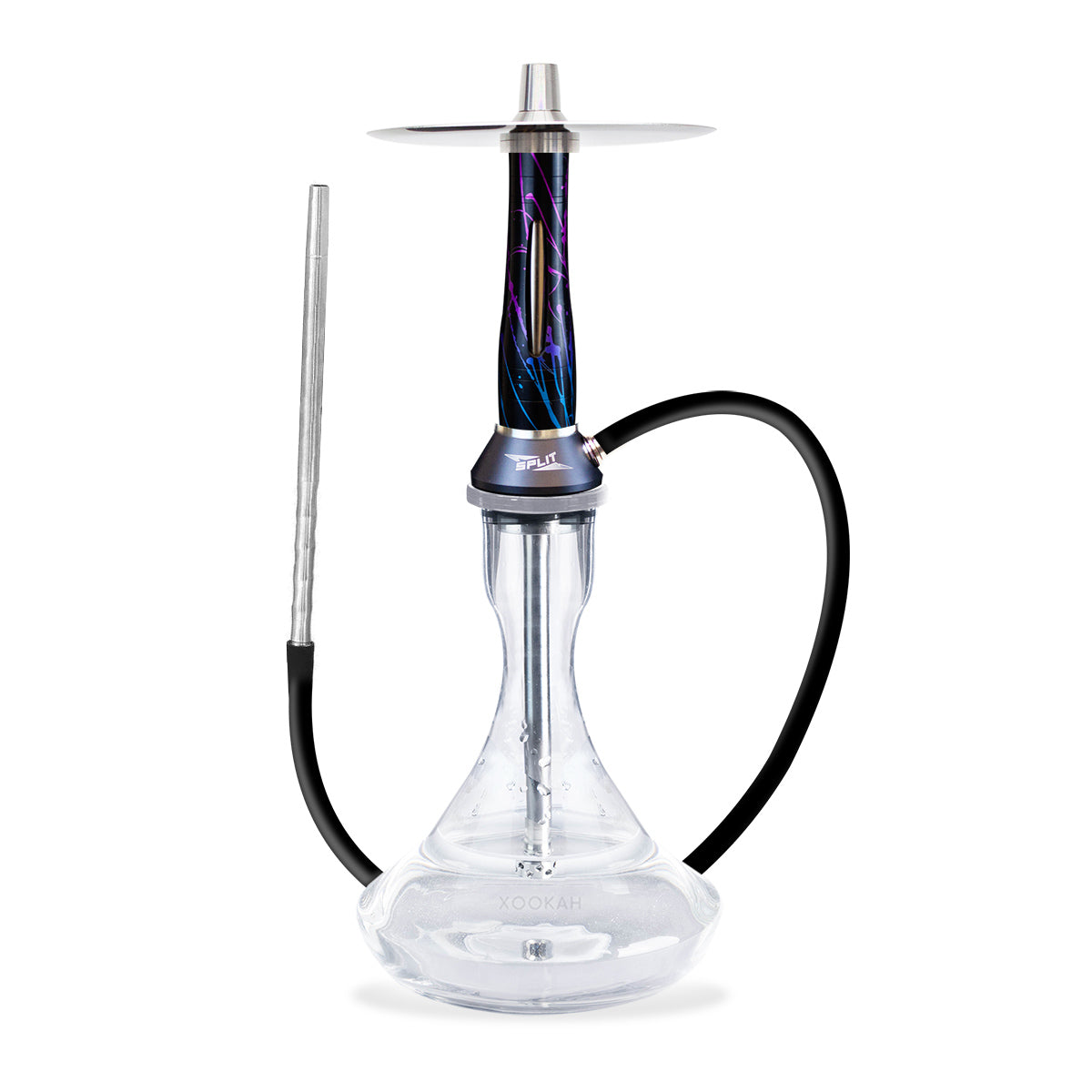 Nova Smoke Split Hookah - Black Space