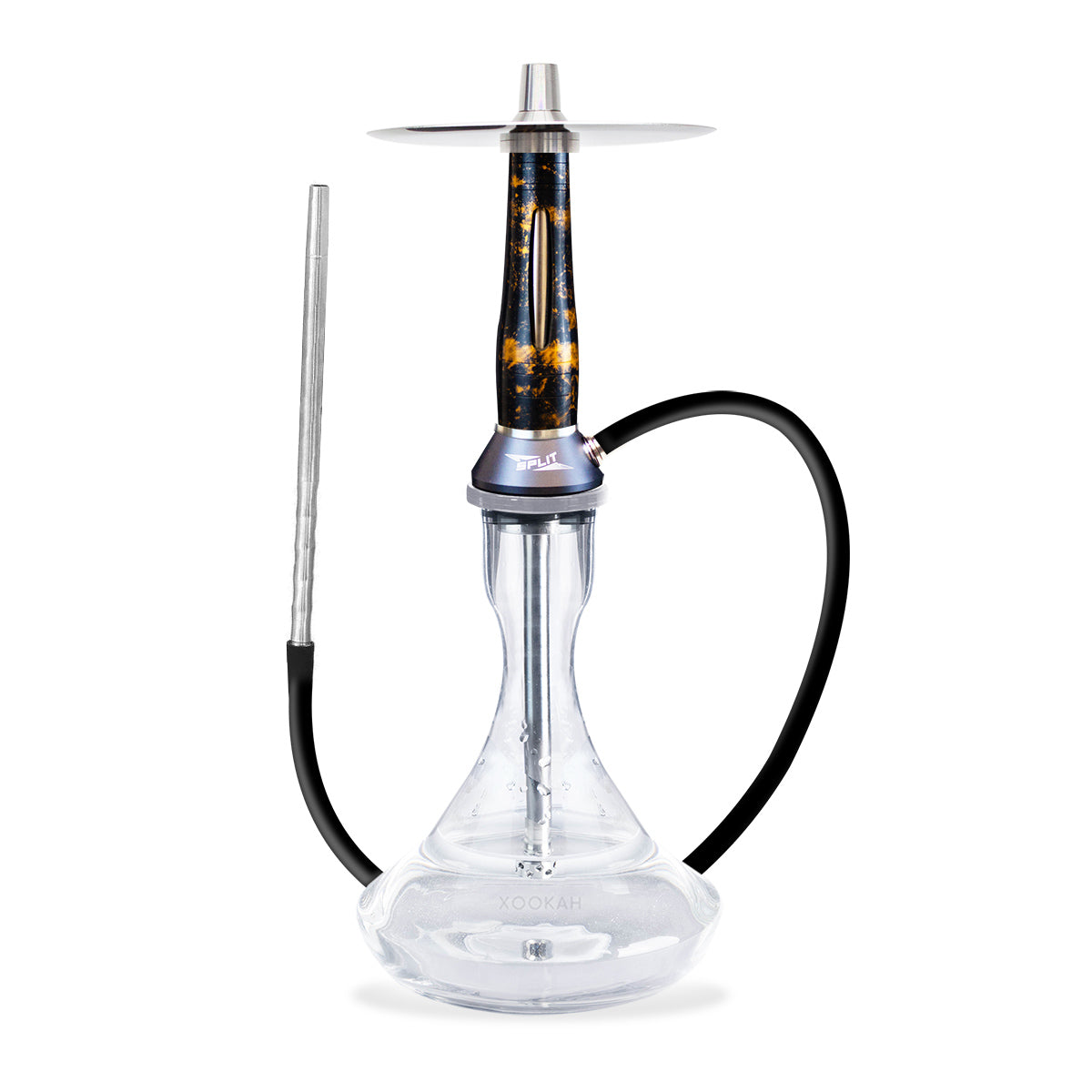 Nova Smoke Split Hookah - Black Gold