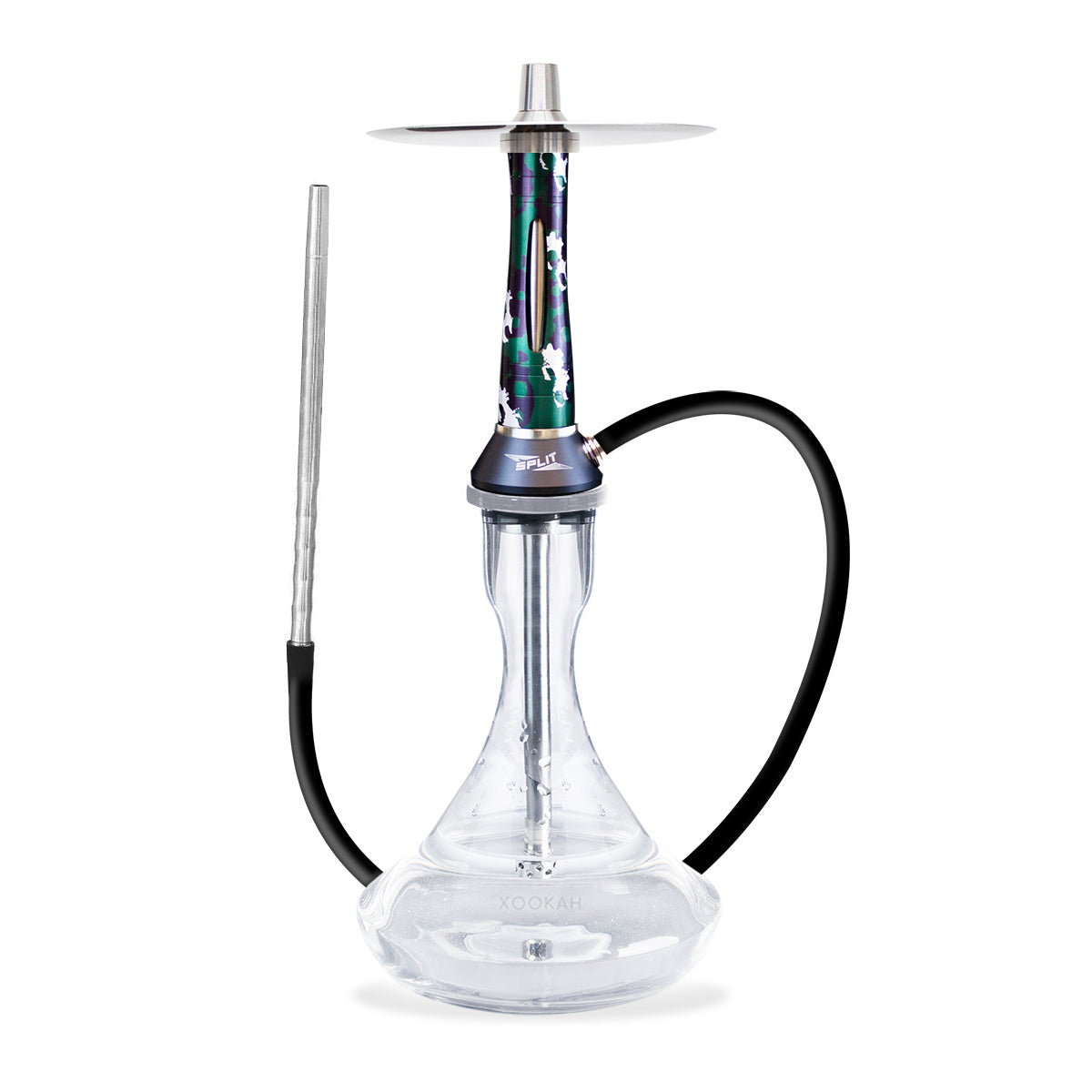 Nova Smoke Split Hookah - Metallic Camo