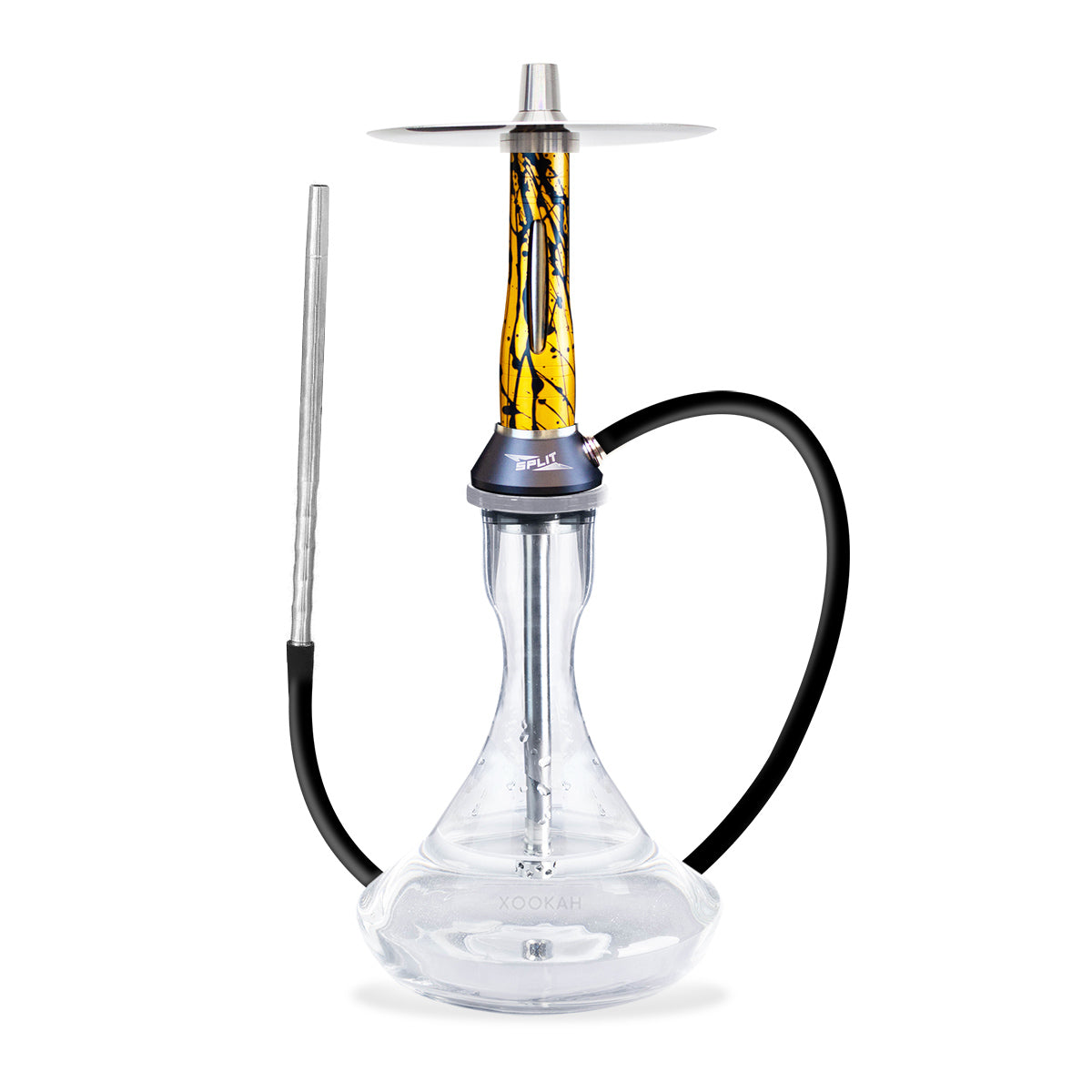 Nova Smoke Split Hookah - Gold Black