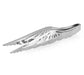 Aladin Wing Silver Coal Tong - shishagear - UK