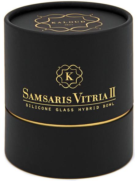 Kaloud Samsaris Vitria II Silicone Glass Hybrid Bowl - shishagear london uk