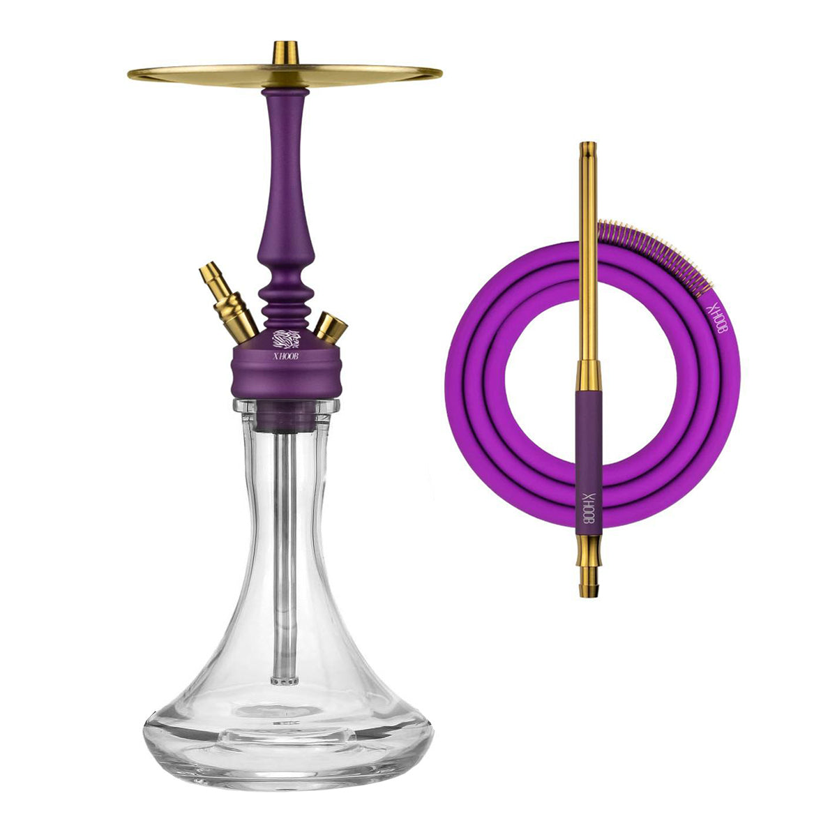 Hoob Mars Mini Hookah - Royal Purple