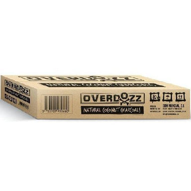 OverDozz Natural Coconut Charcoal 26mm 10kg - shishagear - UK
