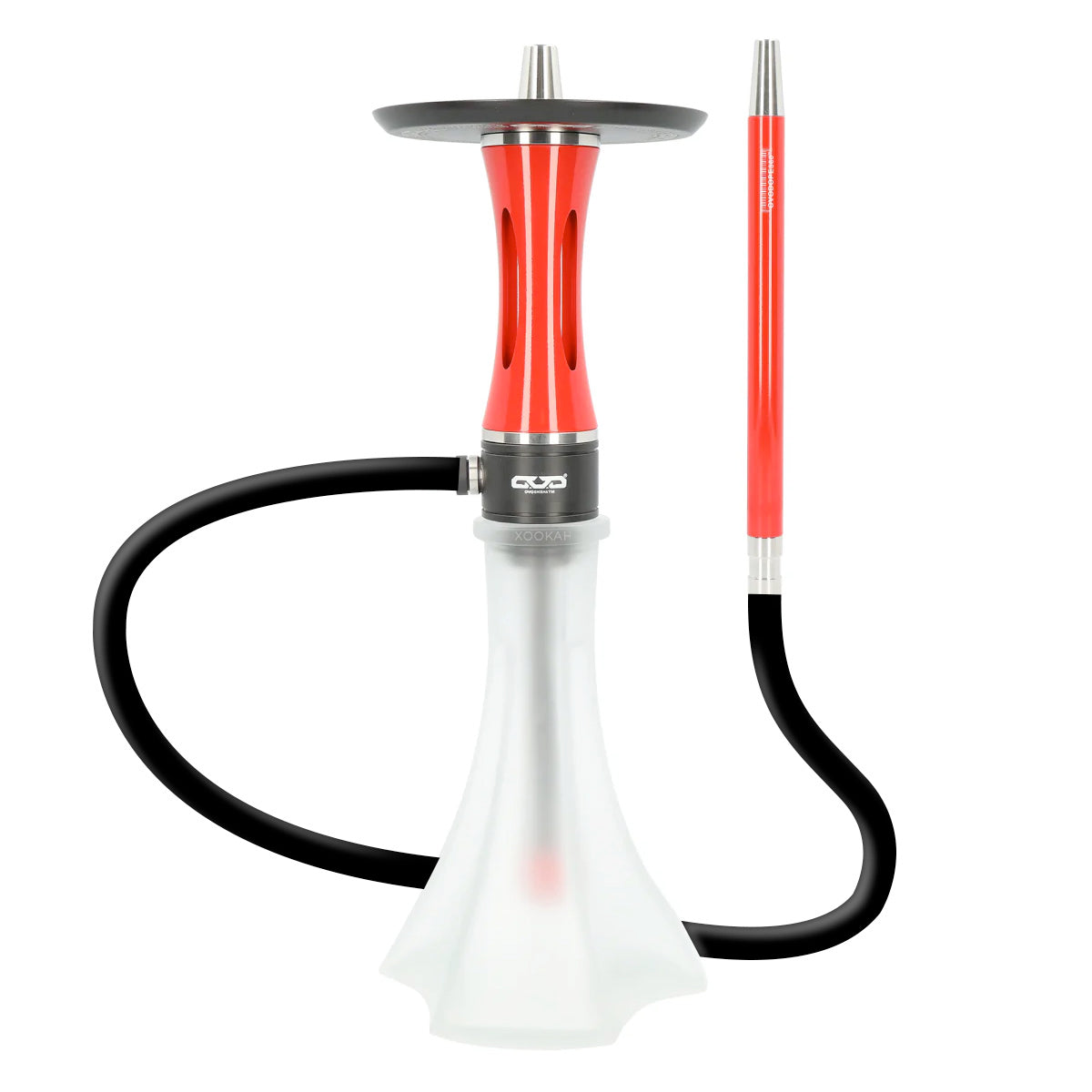 Ovo Dope 360 Neo V2 Hookah - Notorious Red-White