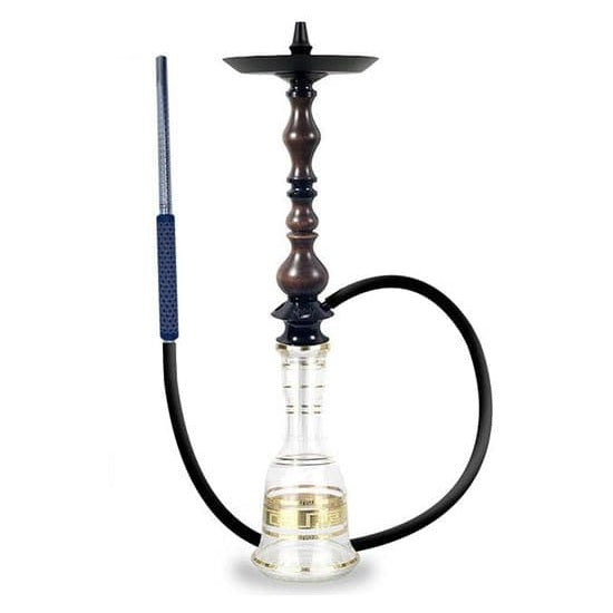 Regal Hookah King With Boho Base - Nutwood