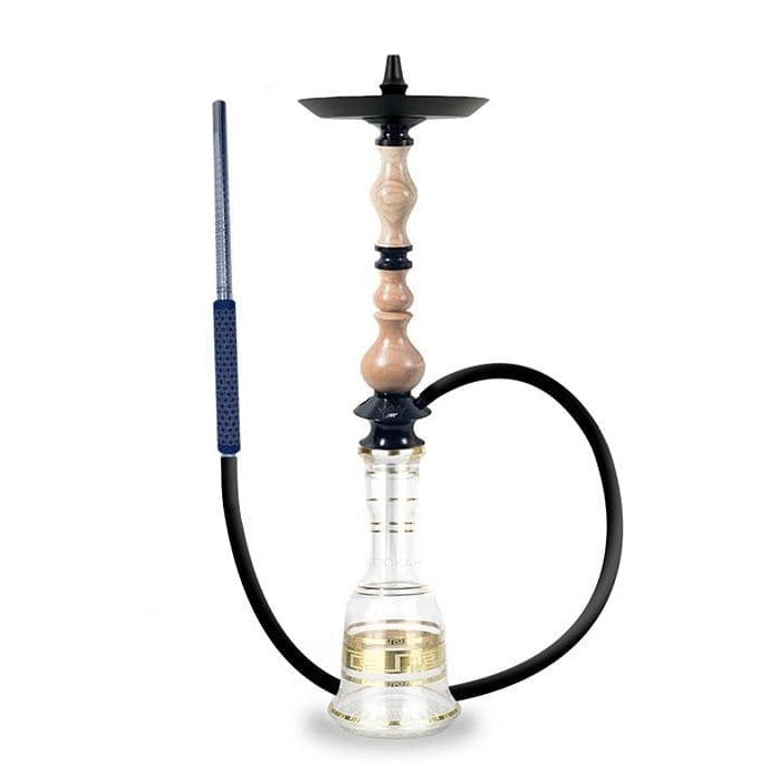 Regal Hookah King With Boho Base - Pinewood