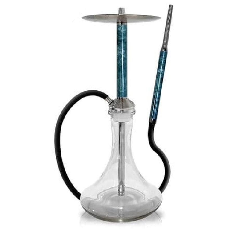 Special Hookah Stainless Steel With Base - India Green