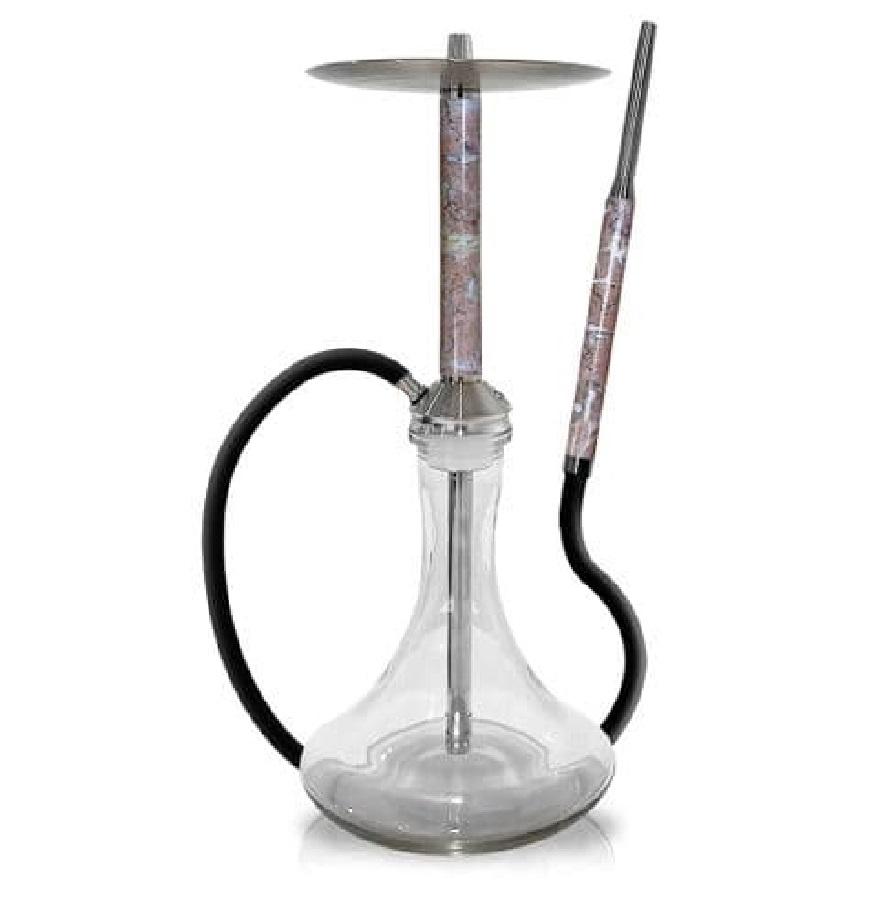 Special Hookah Stainless Steel With Base - Rosa Valencia