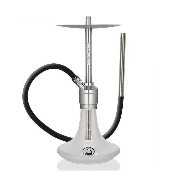 Steamulation Prime Pro X 2 Hookah - White Matt