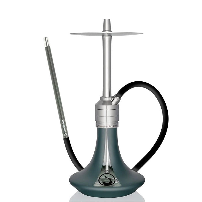 Steamulation Pro X Mini Hookah - Petrol Green Matt