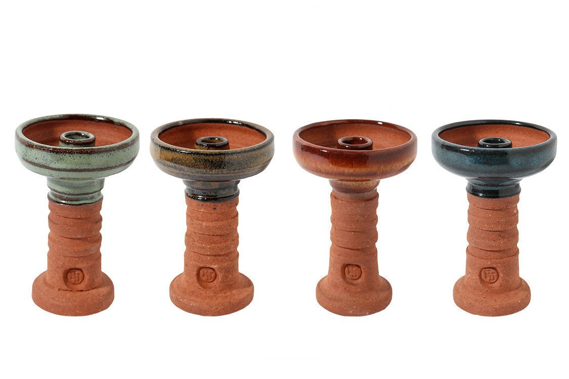 HJ Red Clay Harmony Hookah Bowl - shishagear london uk