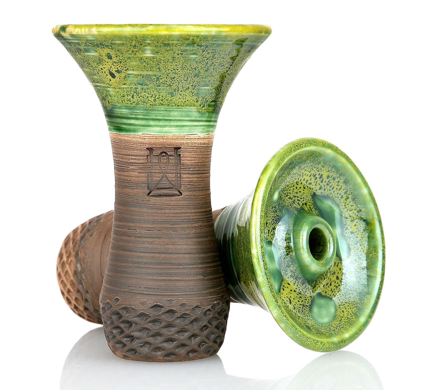 Werkbund Hookah Evo Deep Yellow Green Phunnel - shishagear - UK