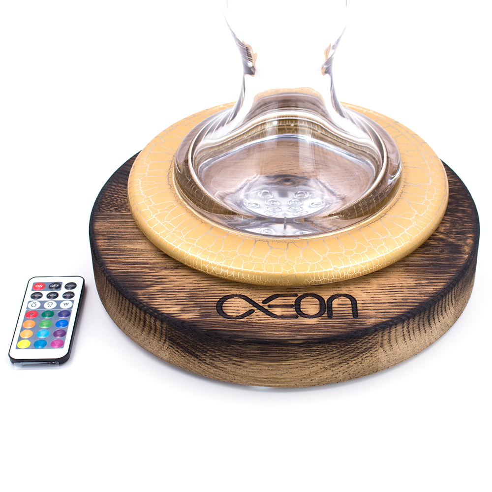 Aeon x Shisha LED Board - Flambeed oak - shishagear - UK