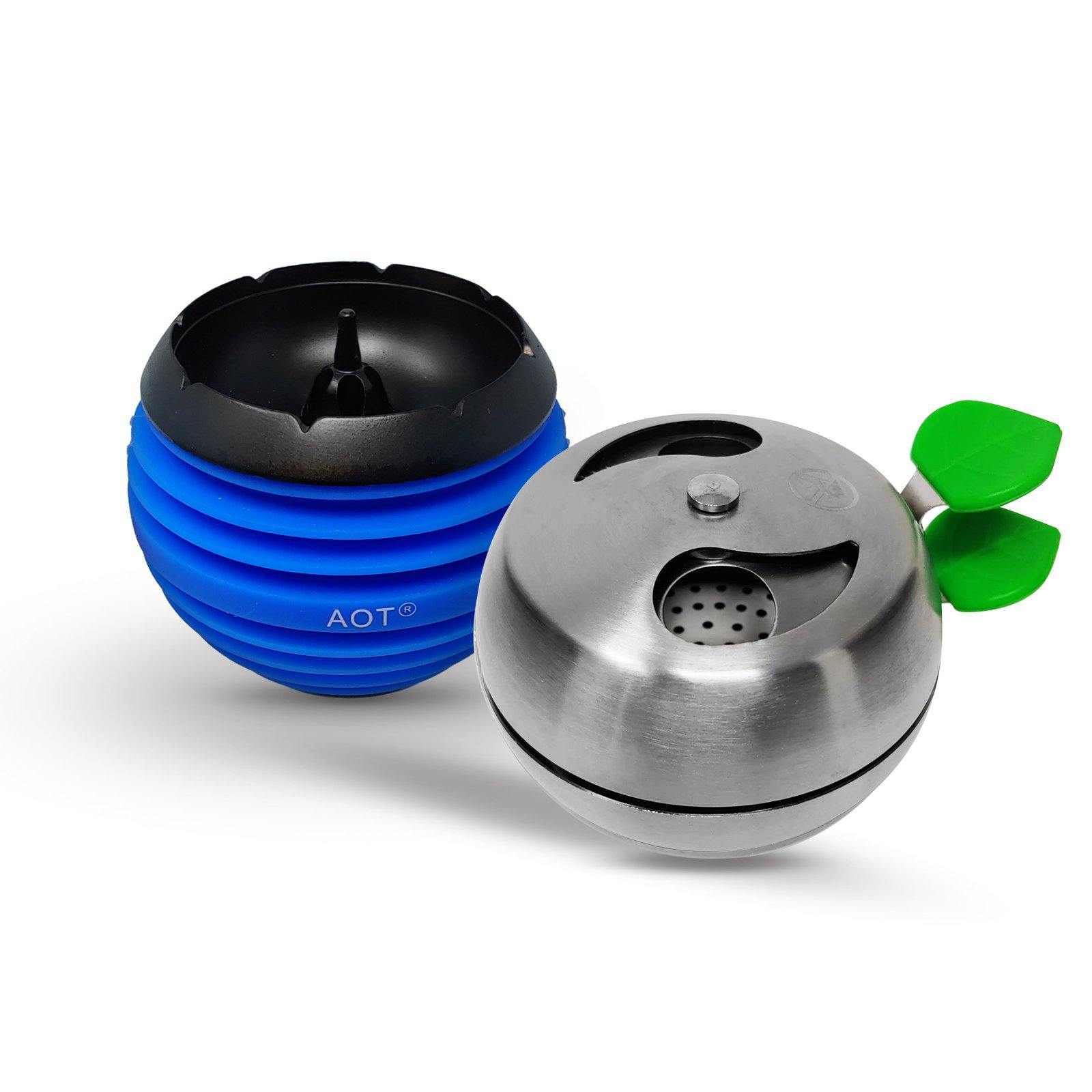 Apple on Top Hookah Bowl Blue - shishagear - UK