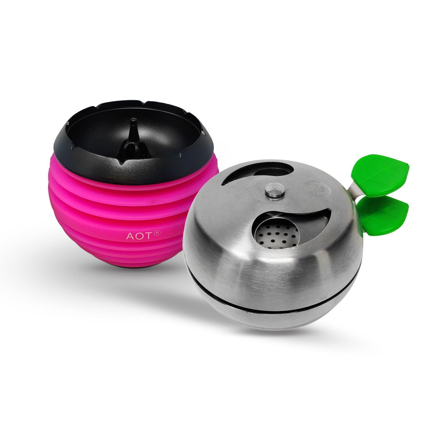 Apple on Top Hookah Bowl Pink - shishagear - UK