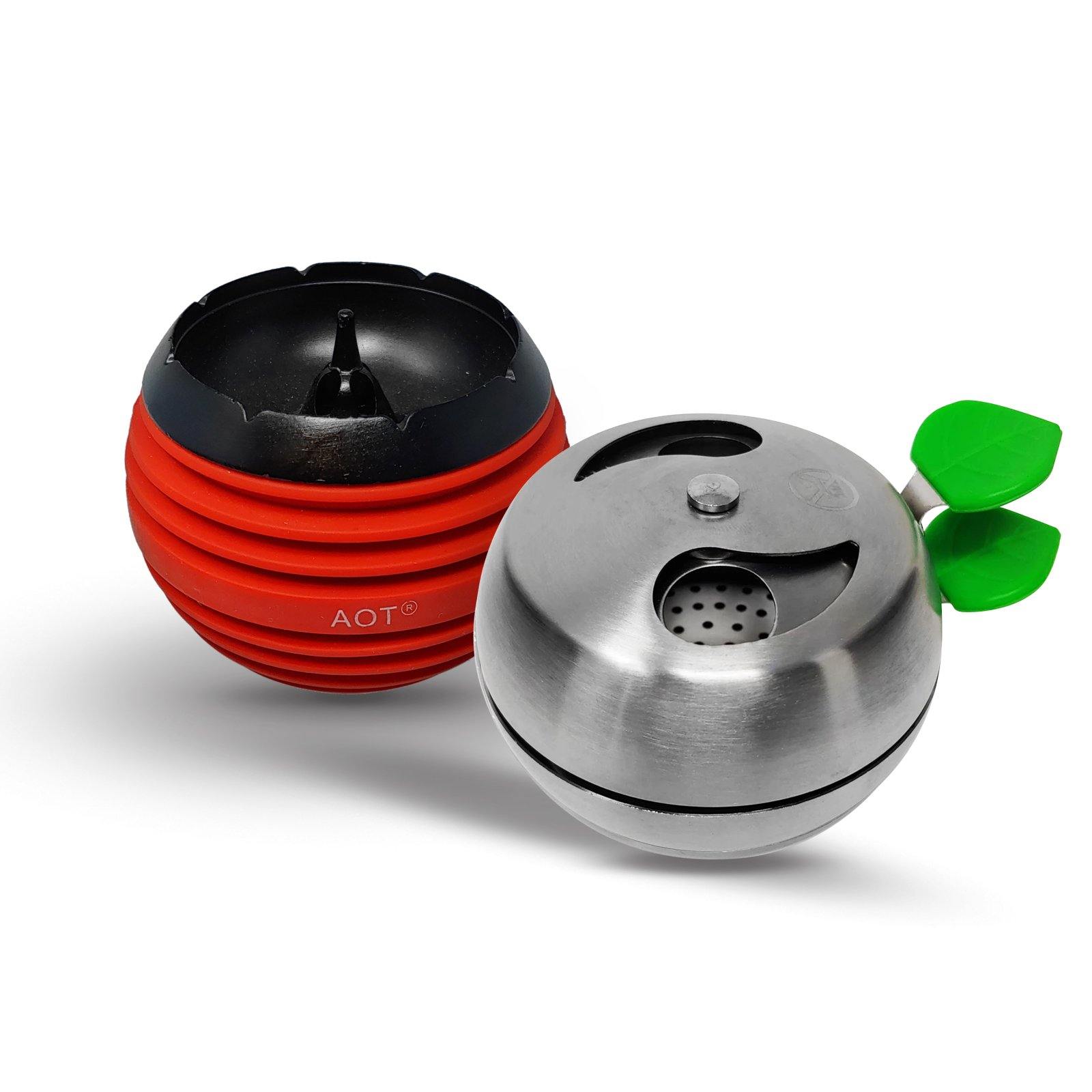 Apple on Top Hookah Bowl Red - shishagear - UK