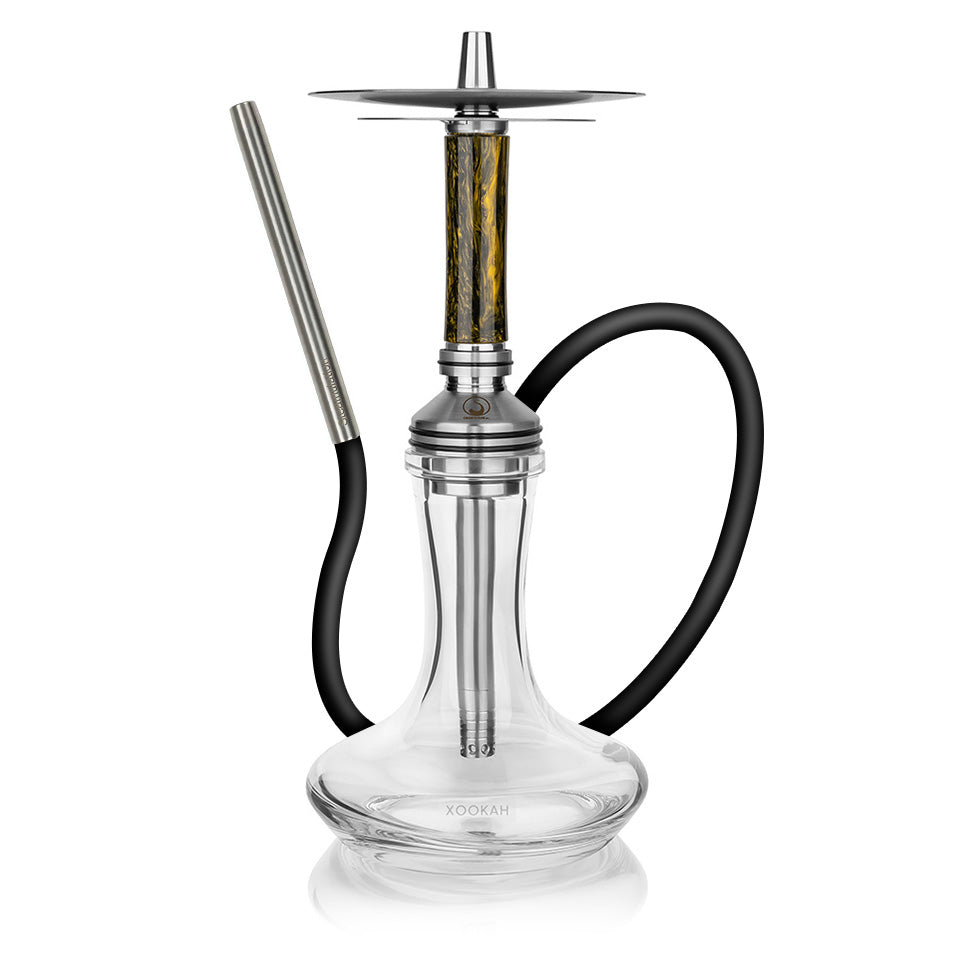 Steamulation Xpansion Mini Epoxy Hookah - Black Gold