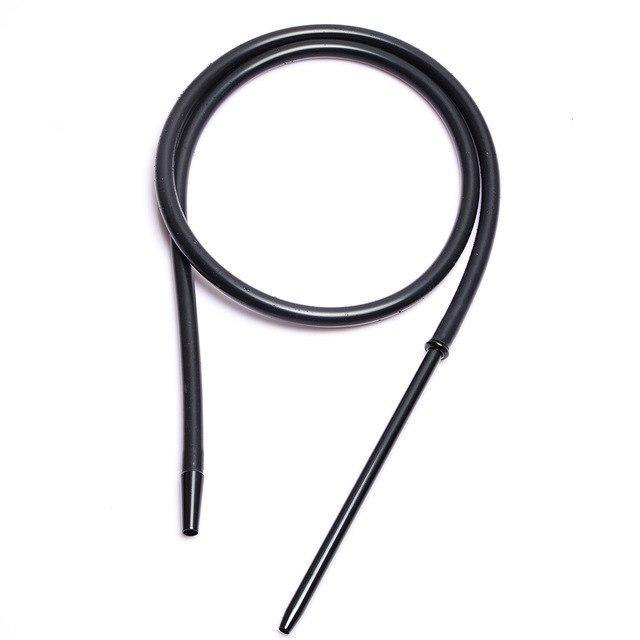 Shishagear Smooth Silicone Hose - Black